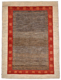 Gabbeh Teppich - Kaschkuli Perser 205 x 150 cm - braun