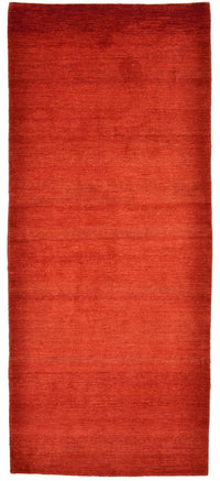 Gabbeh Teppich - Loribaft Perser 208 x 86 cm - rot