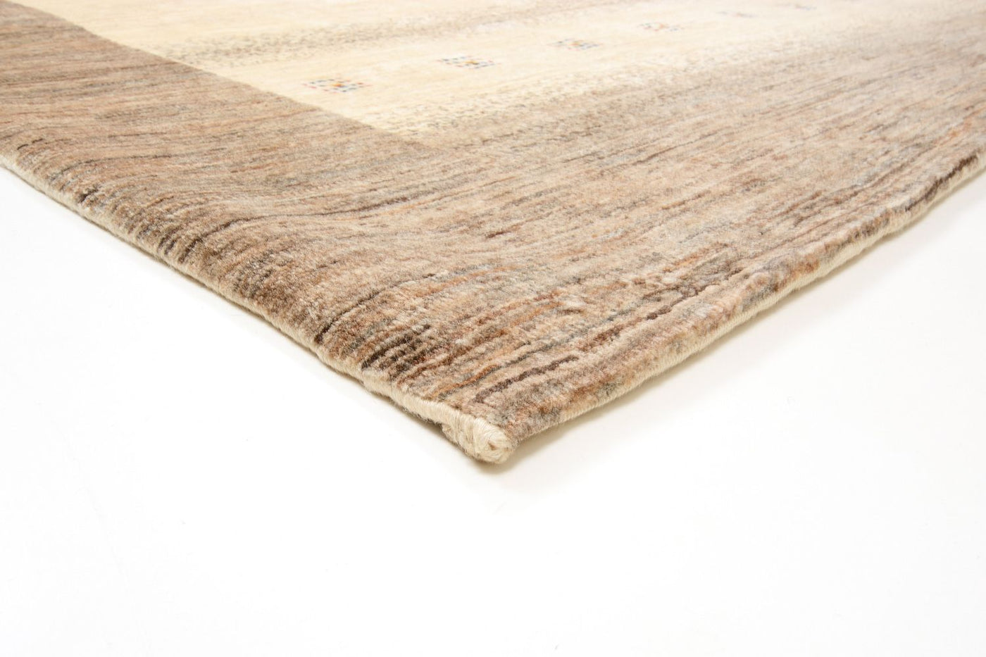 Gabbeh Teppich - Loribaft Perser 301 x 201 cm - beige