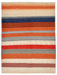 Gabbeh Teppich - Loribaft Perser 213 x 160 cm - mehrfarbig