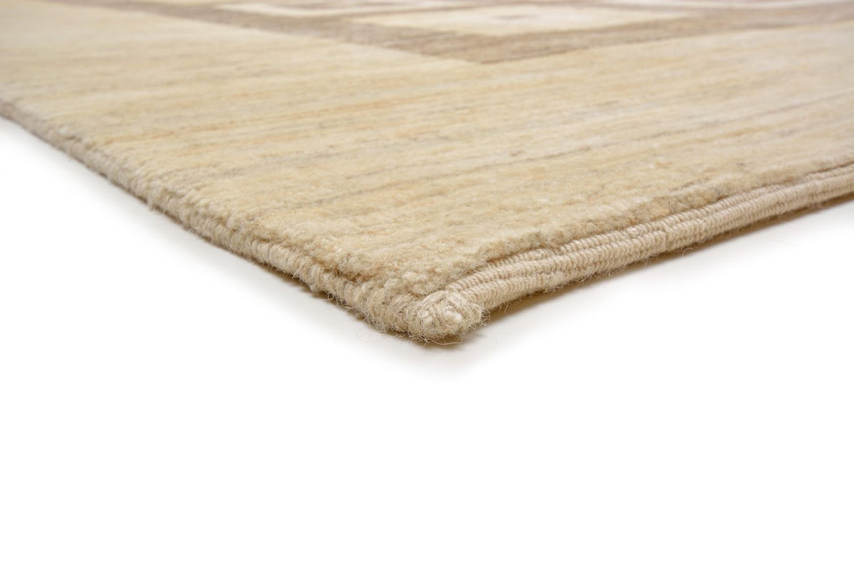 Gabbeh Teppich - Loribaft Perser 384 x 265 cm - hellbraun