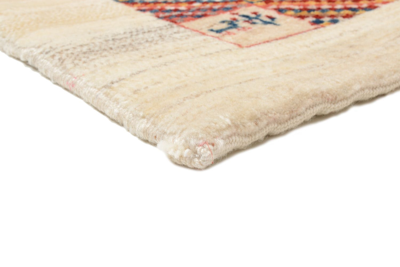 Gabbeh Teppich - Loribaft Perser 142 x 101 cm - rot