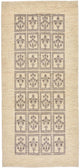 Gabbeh Teppich - Loribaft Perser 192 x 87 cm - sand