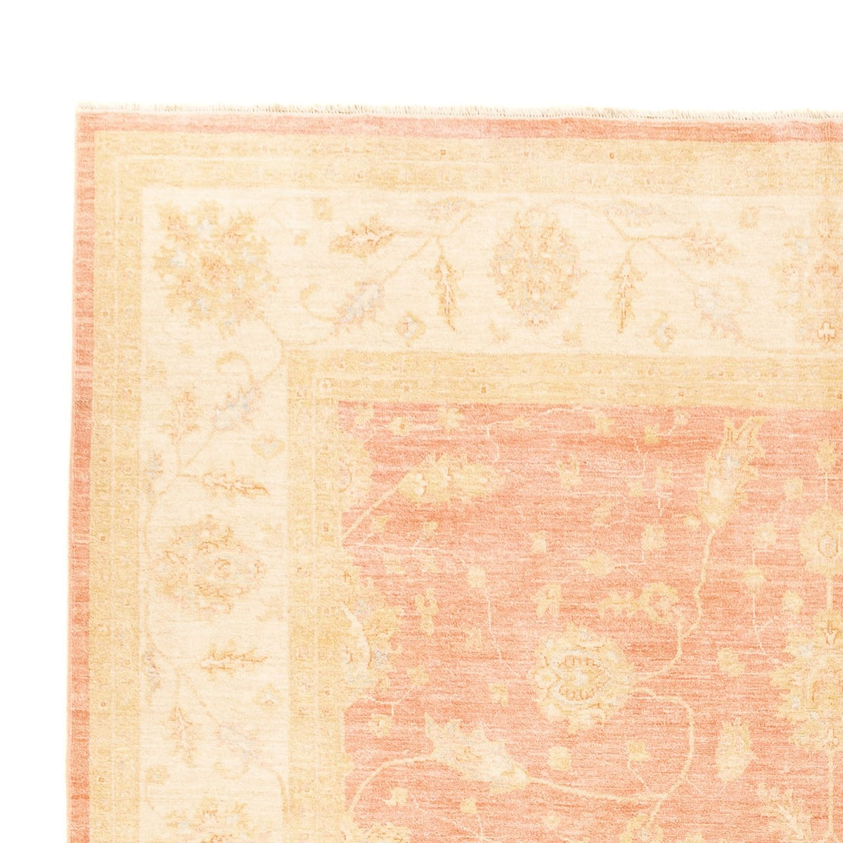 Ziegler Teppich - 347 x 258 cm - hellrot