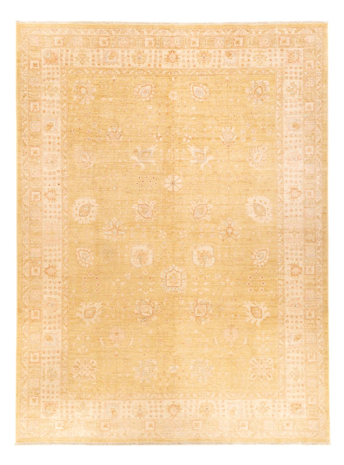 Ziegler Teppich - 346 x 254 cm - beige