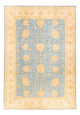 Ziegler Teppich - 343 x 248 cm - hellblau