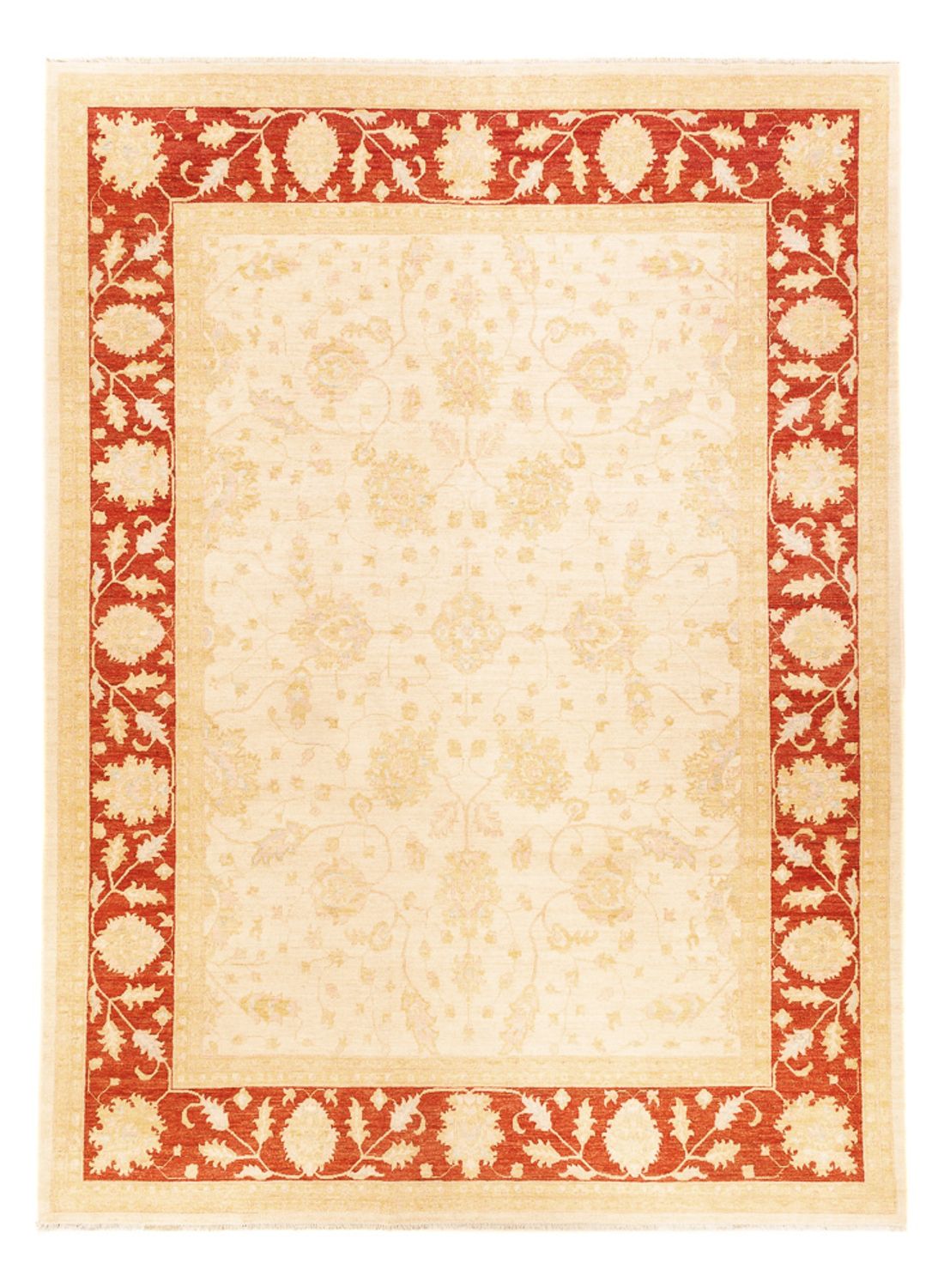 Ziegler Teppich - 341 x 258 cm - beige