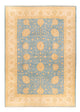 Ziegler Teppich - 357 x 255 cm - blau