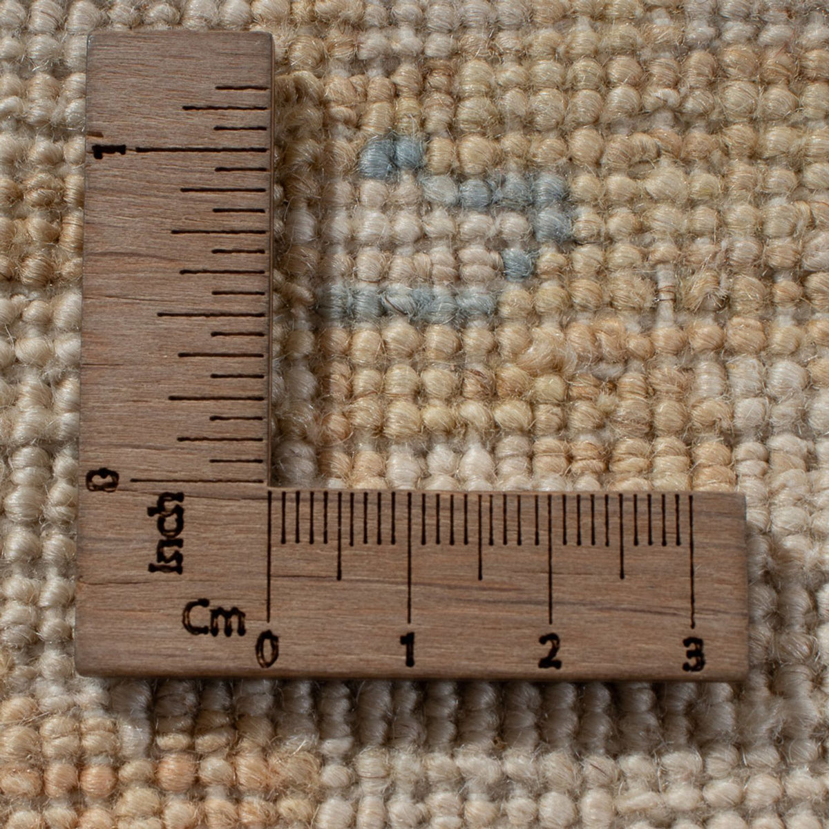 Ziegler Teppich - 357 x 255 cm - blau