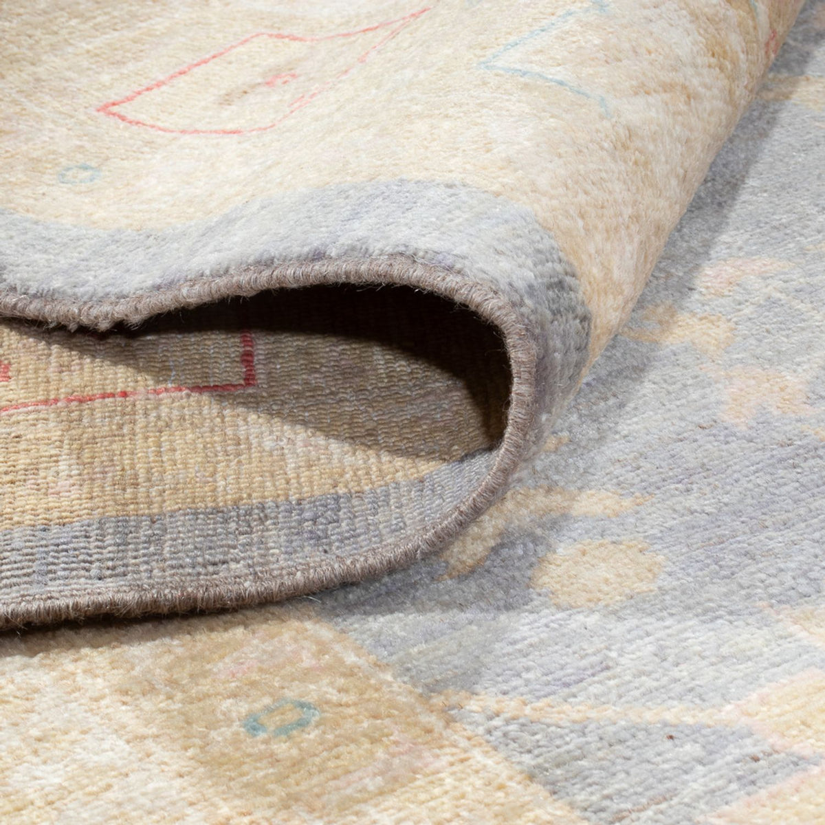 Ziegler Teppich - 343 x 257 cm - hellblau