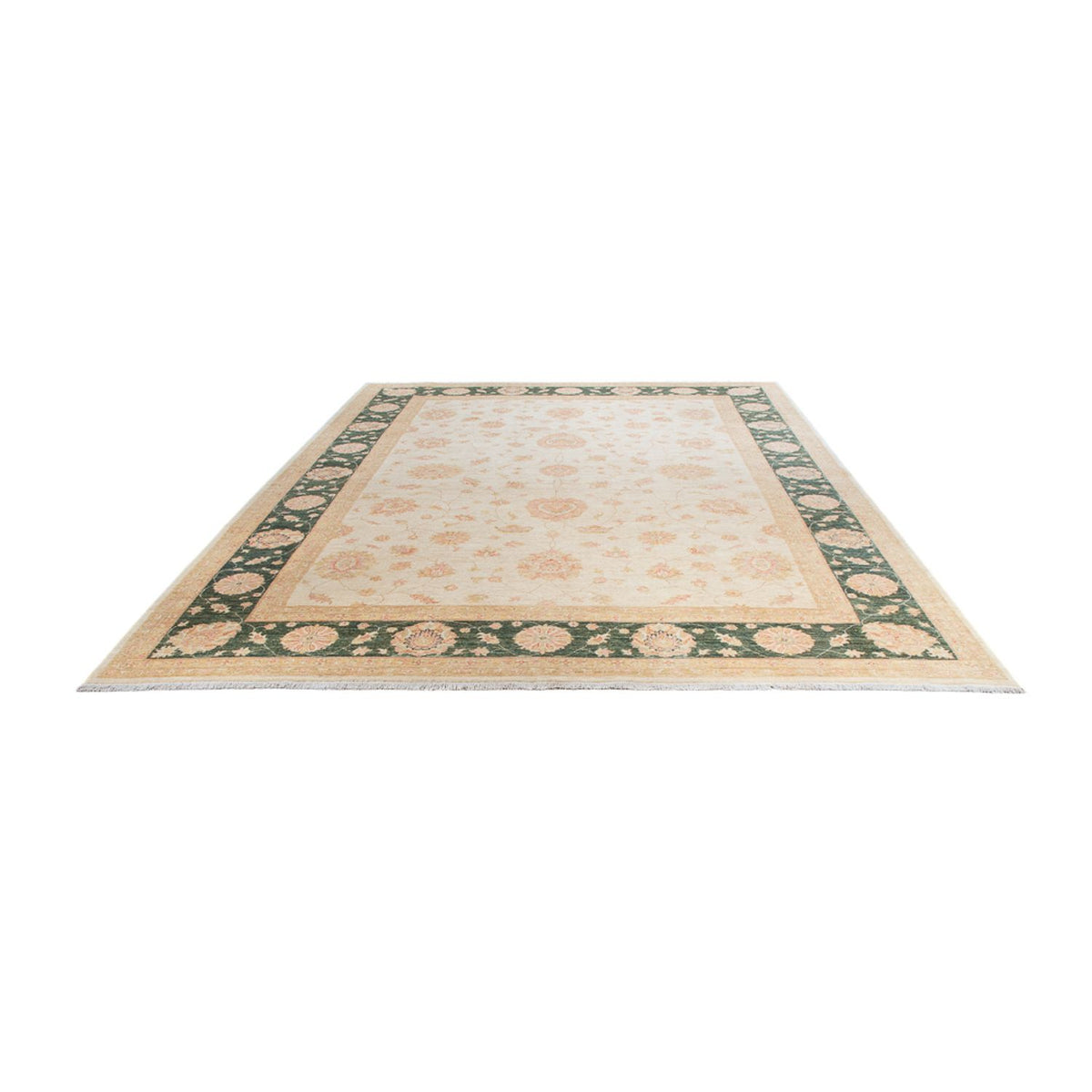 Ziegler Teppich - 346 x 257 cm - beige