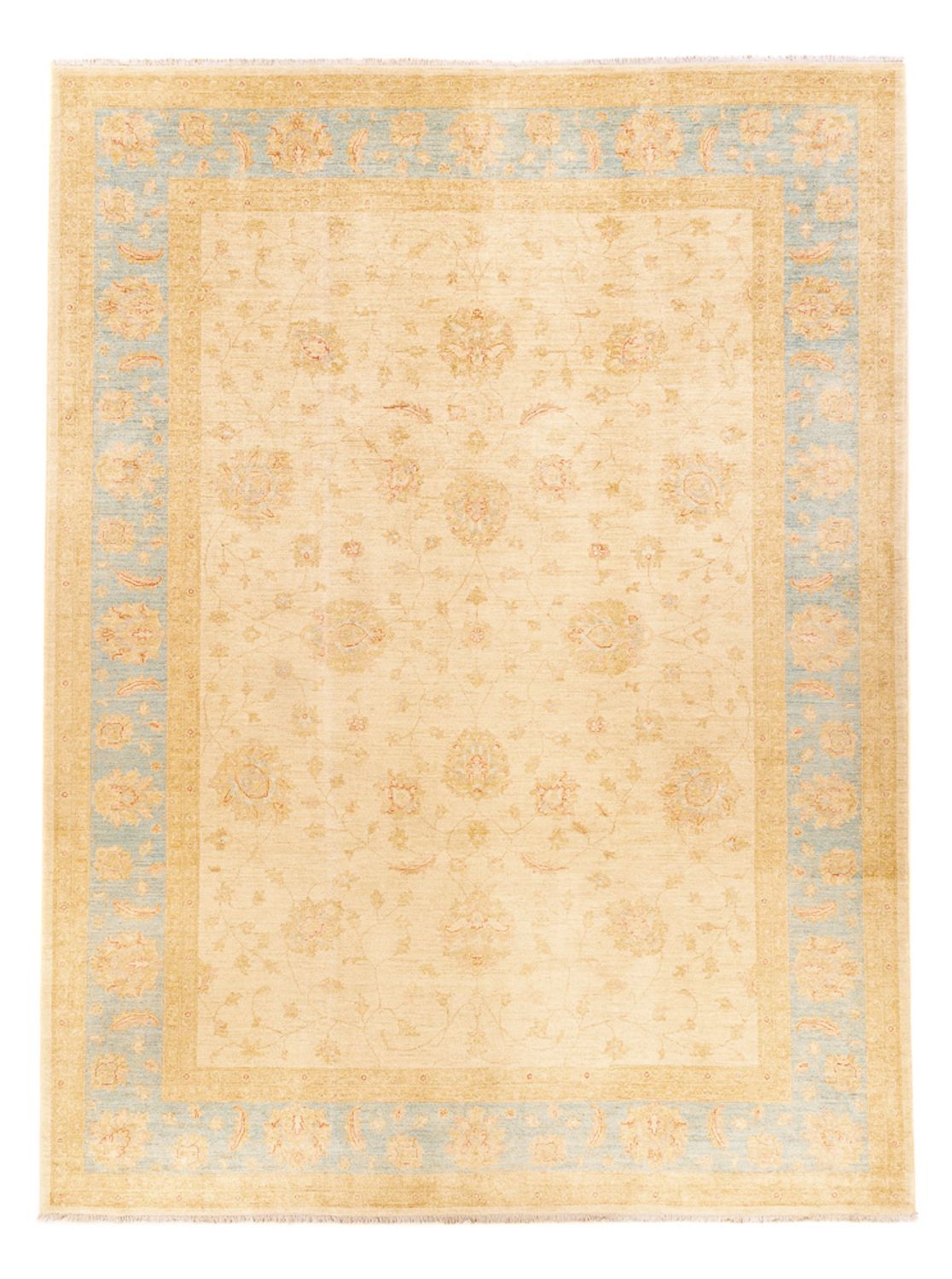 Ziegler Teppich - 348 x 257 cm - beige