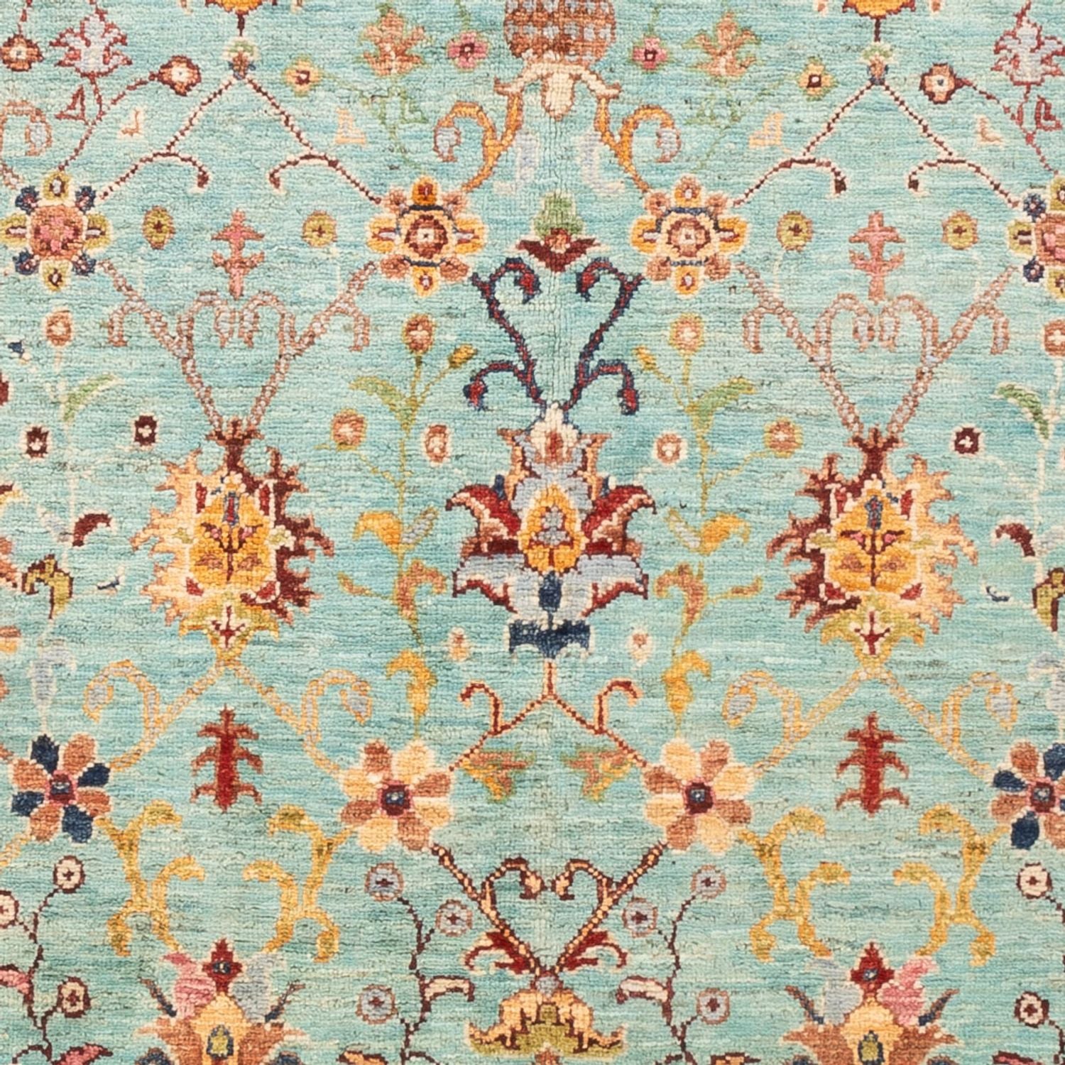 Ziegler Teppich - Ariana - 182 x 119 cm - türkis