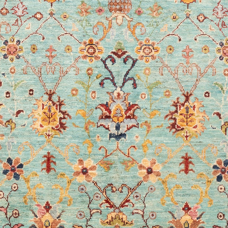 Ziegler Teppich - Ariana - 182 x 119 cm - türkis