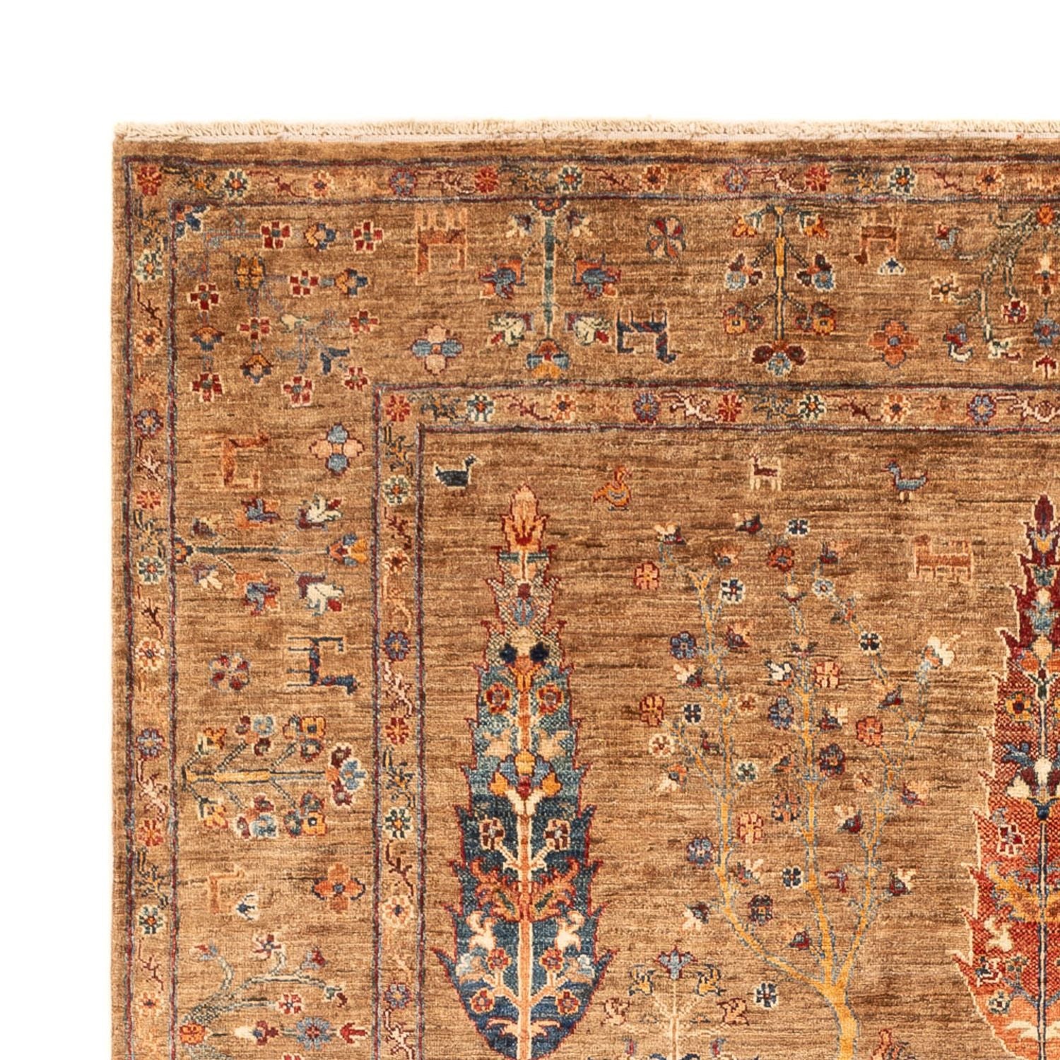 Ziegler Teppich - Ariana - 287 x 205 cm - dunkelbeige