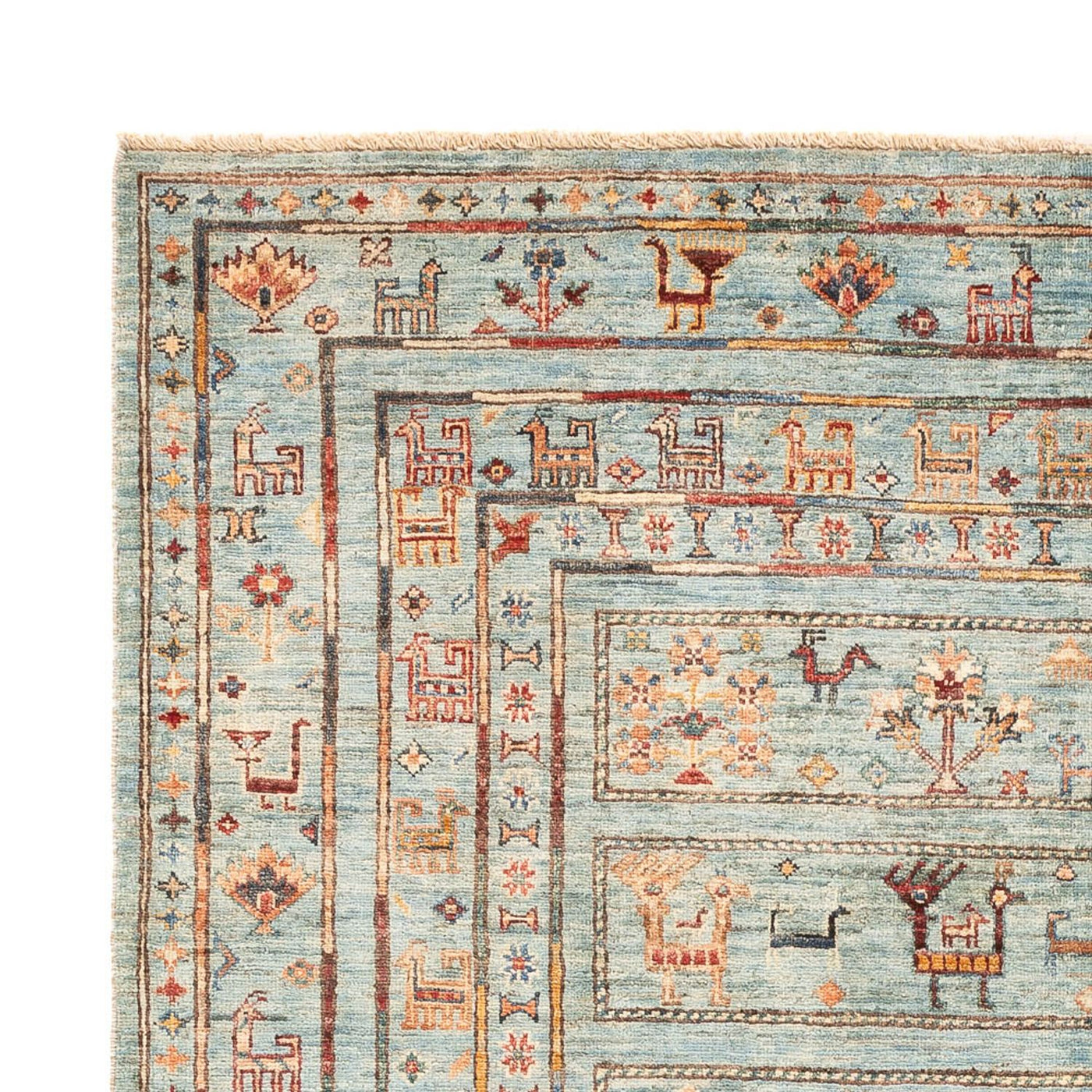 Ziegler Teppich - Ariana - 211 x 156 cm - hellblau