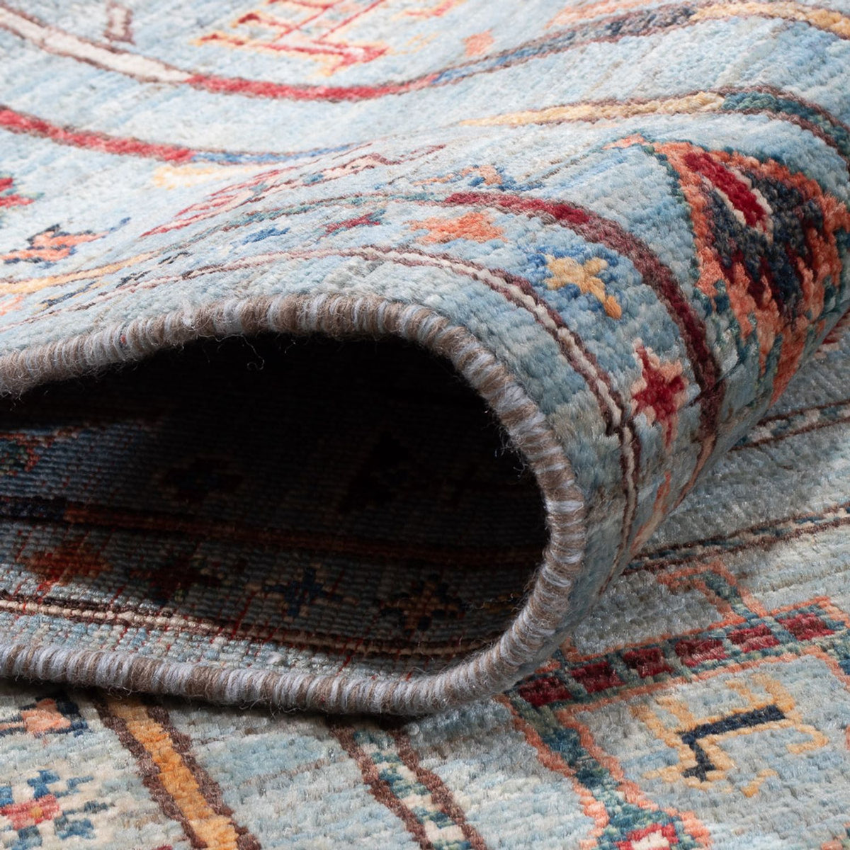 Ziegler Teppich - Ariana - 211 x 156 cm - hellblau