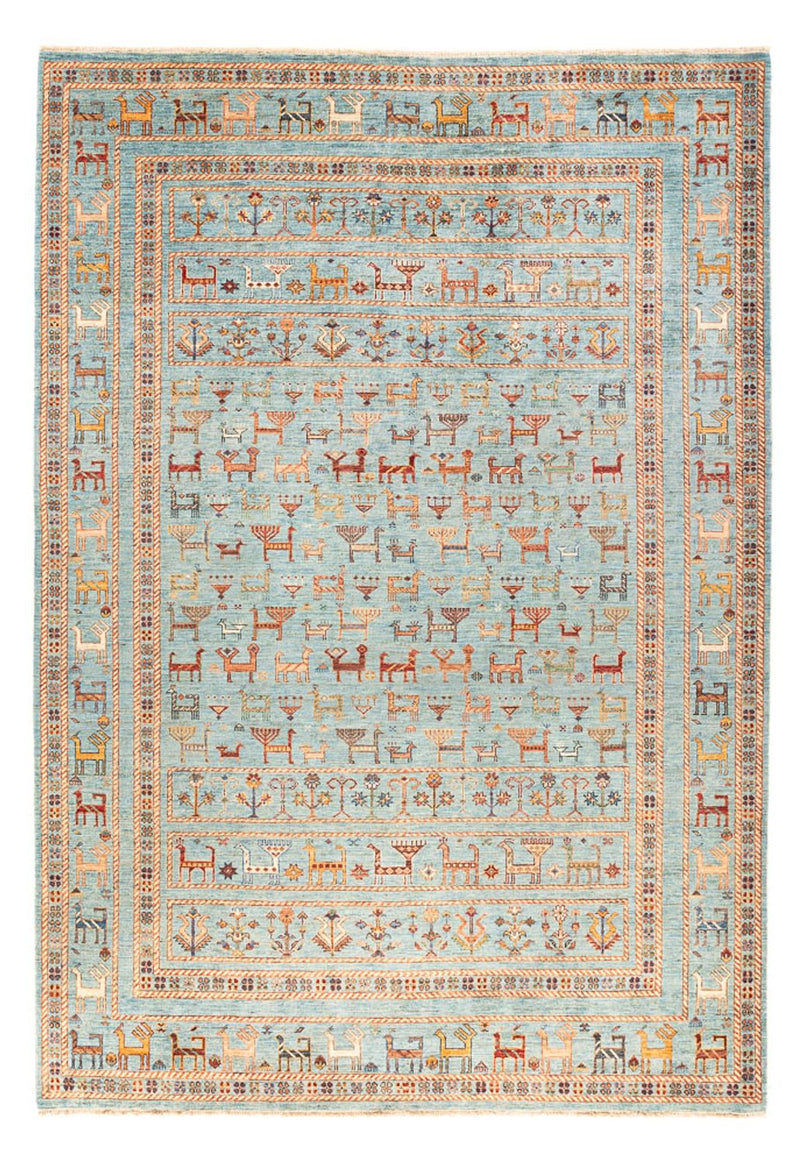 Ziegler Teppich - Ariana - 300 x 209 cm - hellblau