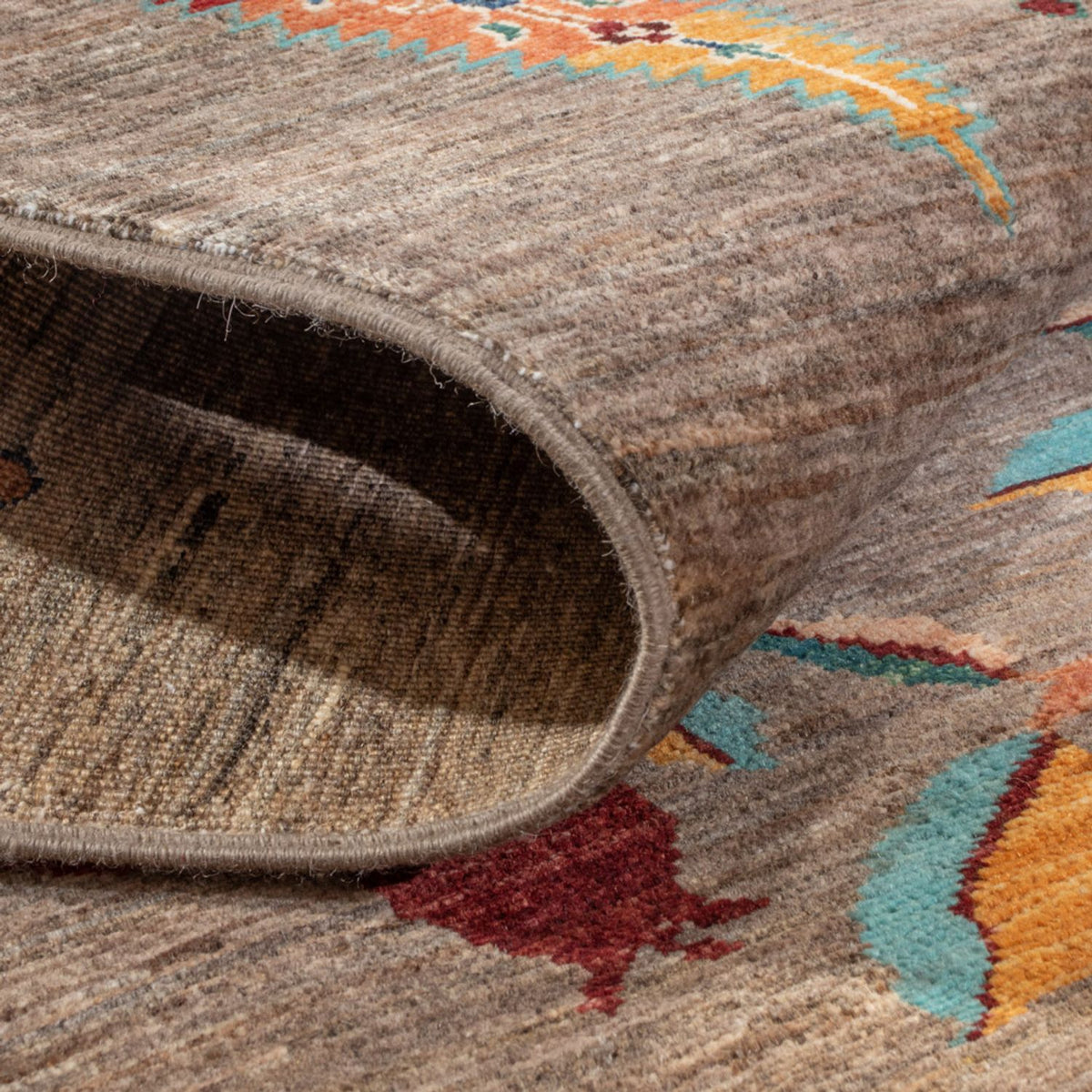 Ziegler Teppich - Ariana - 226 x 175 cm - dunkelbraun