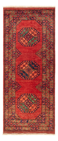 Läufer Afghan - 207 x 86 cm - rot