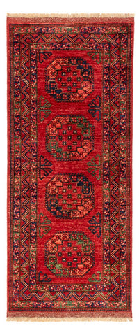 Läufer Afghan - 201 x 86 cm - rot