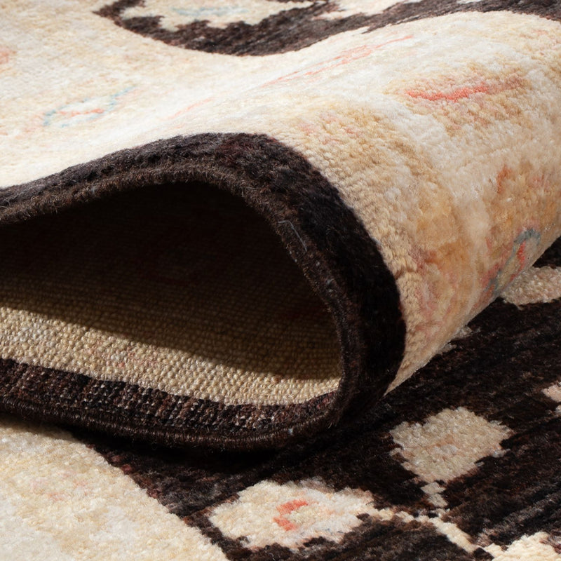 Läufer Ziegler - 199 x 80 cm - schwarz