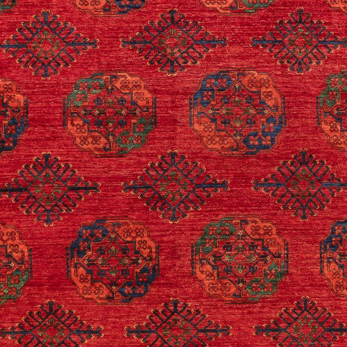 Afghan Teppich - 406 x 304 cm - rot