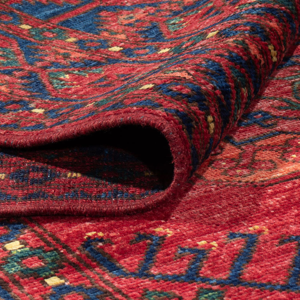 Afghan Teppich - 406 x 304 cm - rot