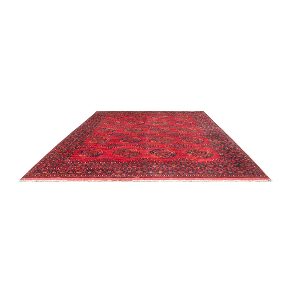 Afghan Teppich - 406 x 304 cm - rot