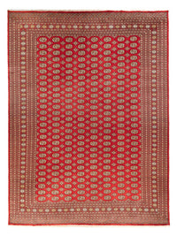 Afghan Teppich - Buchara - 418 x 310 cm - hellrot