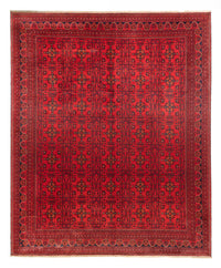 Afghan Teppich - Kunduz - 382 x 309 cm - rot