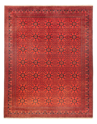 Afghan Teppich - Kunduz - 394 x 299 cm - rot