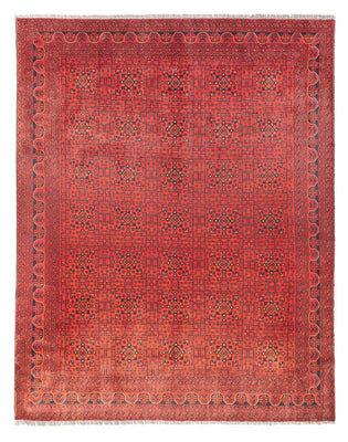 Afghan Teppich - Kunduz - 376 x 294 cm - rot
