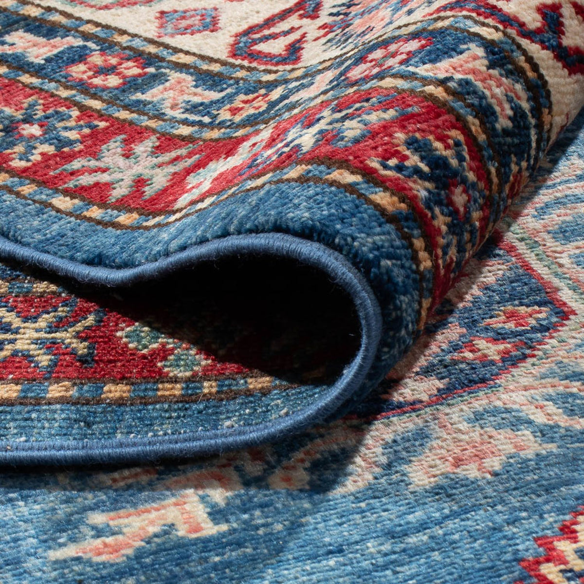 Ziegler Teppich - Kazak - 368 x 269 cm - blau