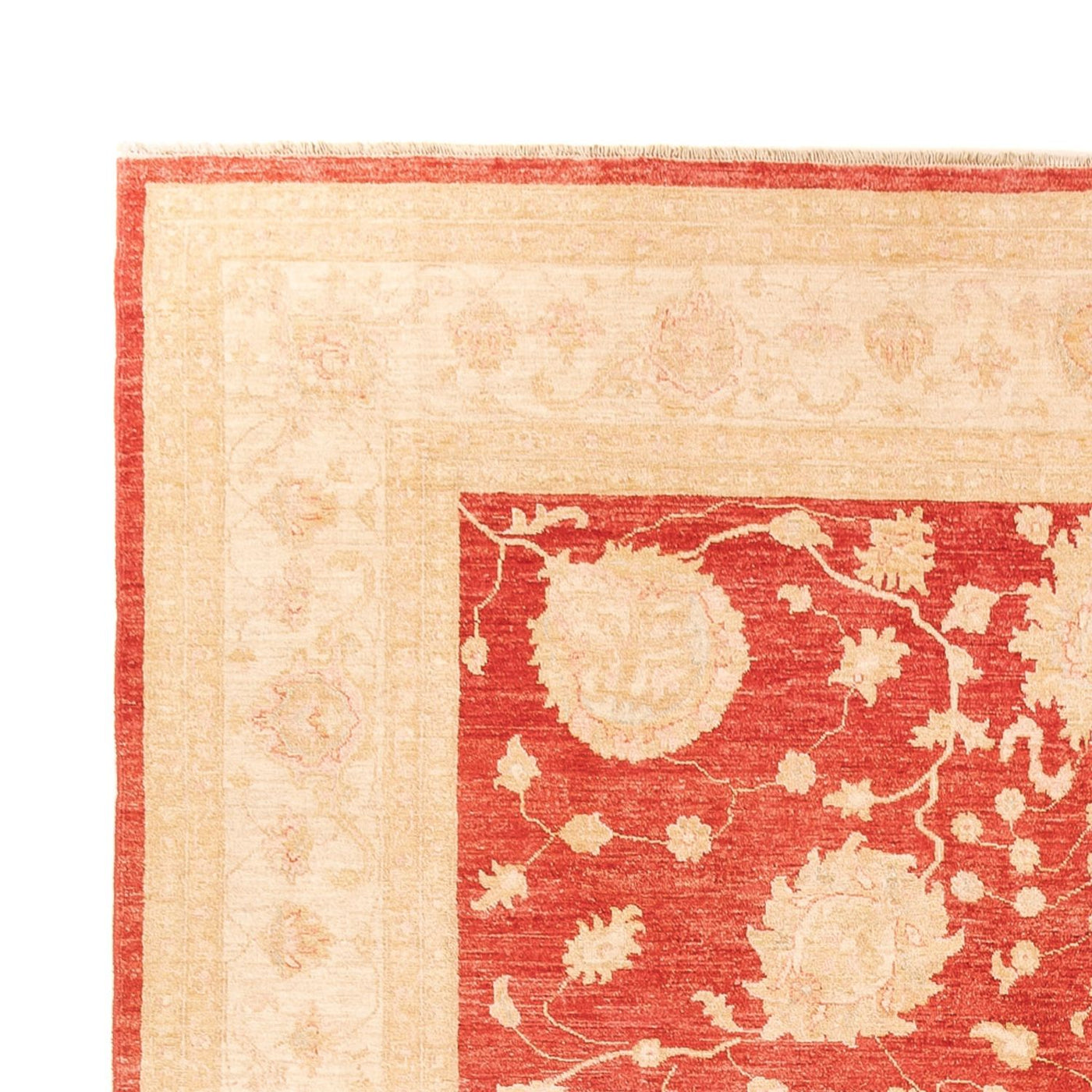 Ziegler Teppich - 373 x 274 cm - rot