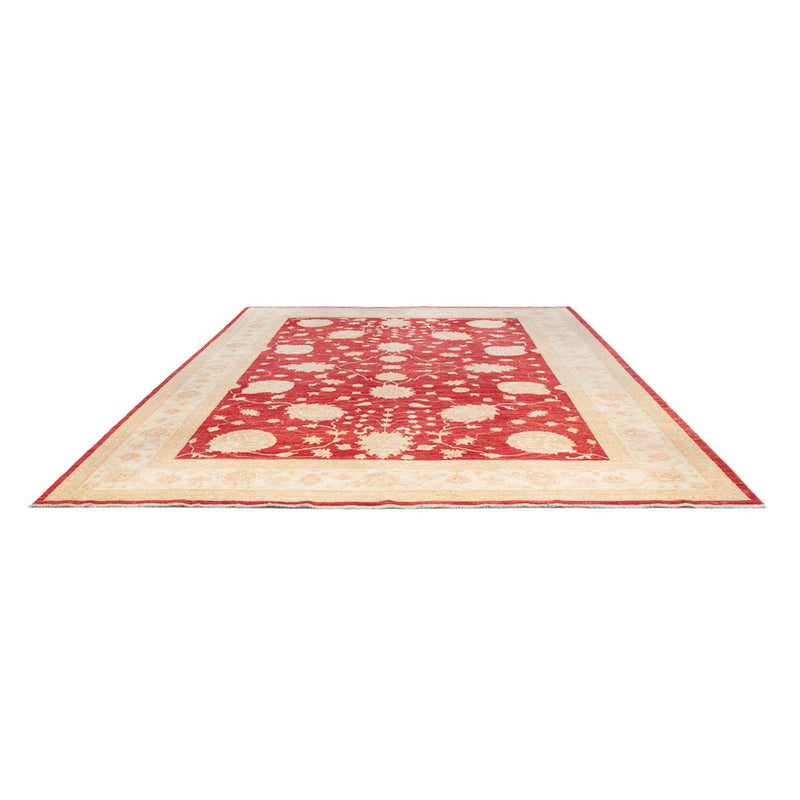 Ziegler Teppich - 373 x 274 cm - rot
