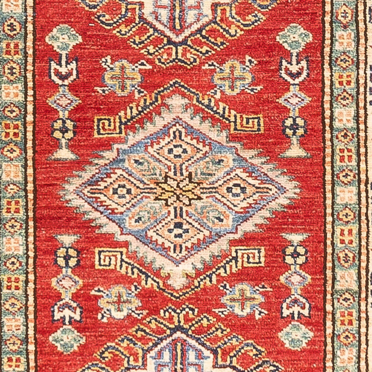 Läufer Ziegler - Kazak - 298 x 82 cm - rot