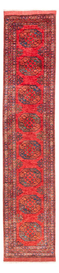 Läufer Afghan - 390 x 82 cm - rot