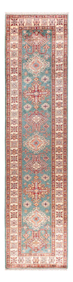 Läufer Ziegler - Kazak - 326 x 80 cm - türkis
