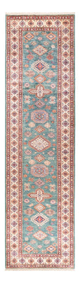 Läufer Ziegler - Kazak - 303 x 80 cm - türkis