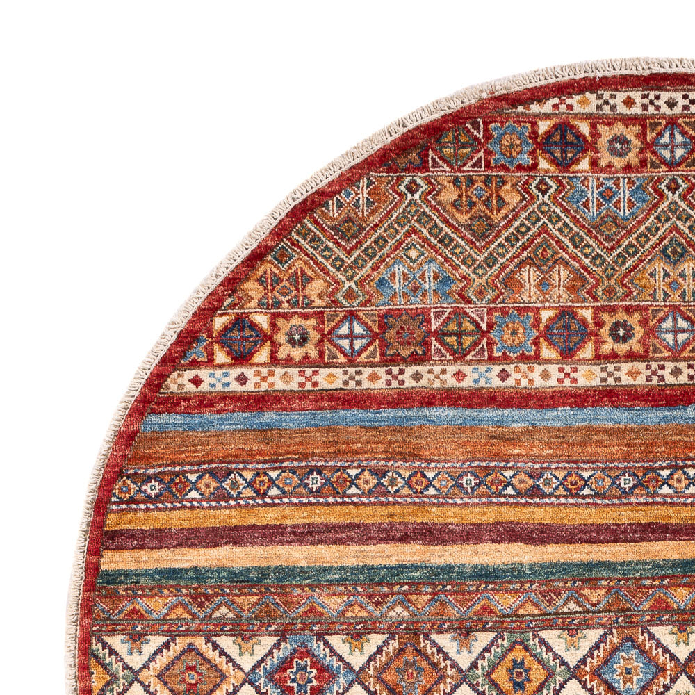 Ziegler Teppich - Shal rund  - 137 x 145 cm - mehrfarbig