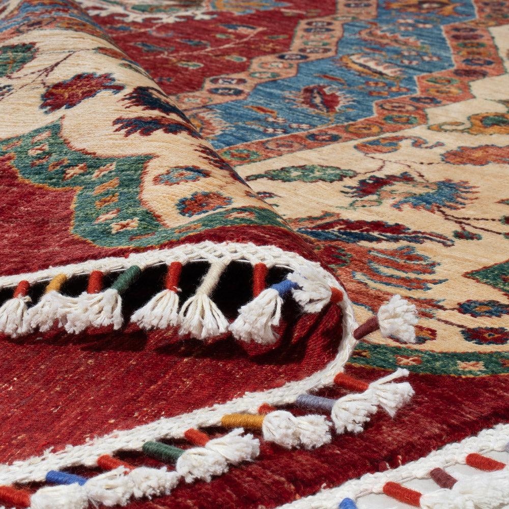 Ziegler Teppich - Kazak rund  - 302 x 297 cm - mehrfarbig