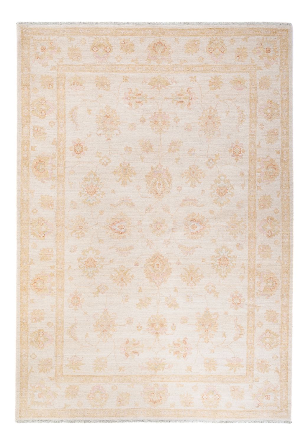 Ziegler Teppich - 257 x 173 cm - creme