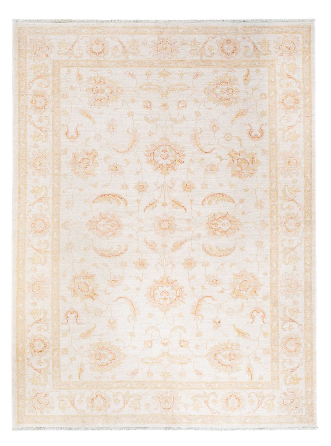 Ziegler Teppich - 239 x 173 cm - creme