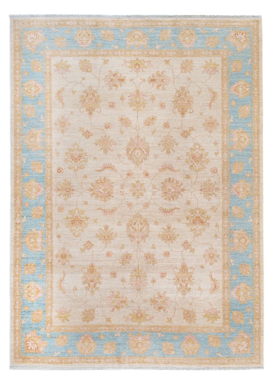 Ziegler Teppich - 238 x 170 cm - creme