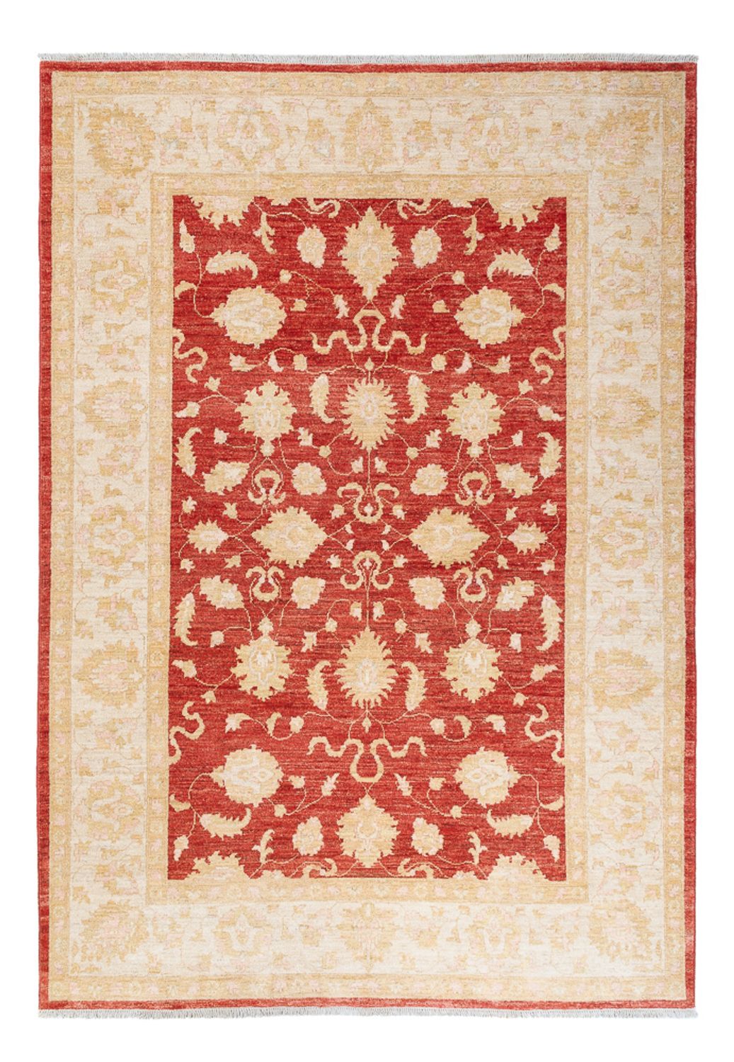 Ziegler Teppich - 241 x 171 cm - rot