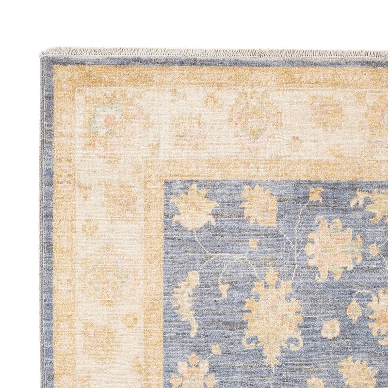 Ziegler Teppich - 248 x 170 cm - seeblau