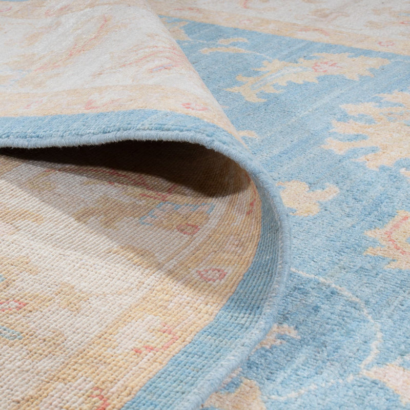 Ziegler Teppich - 240 x 173 cm - blau