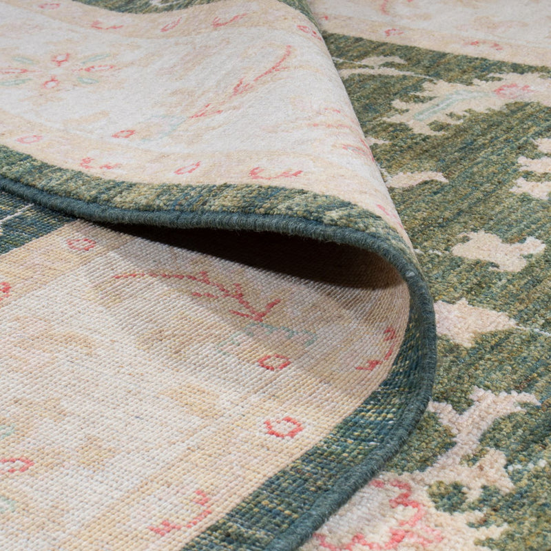 Ziegler Teppich - 240 x 170 cm - grün