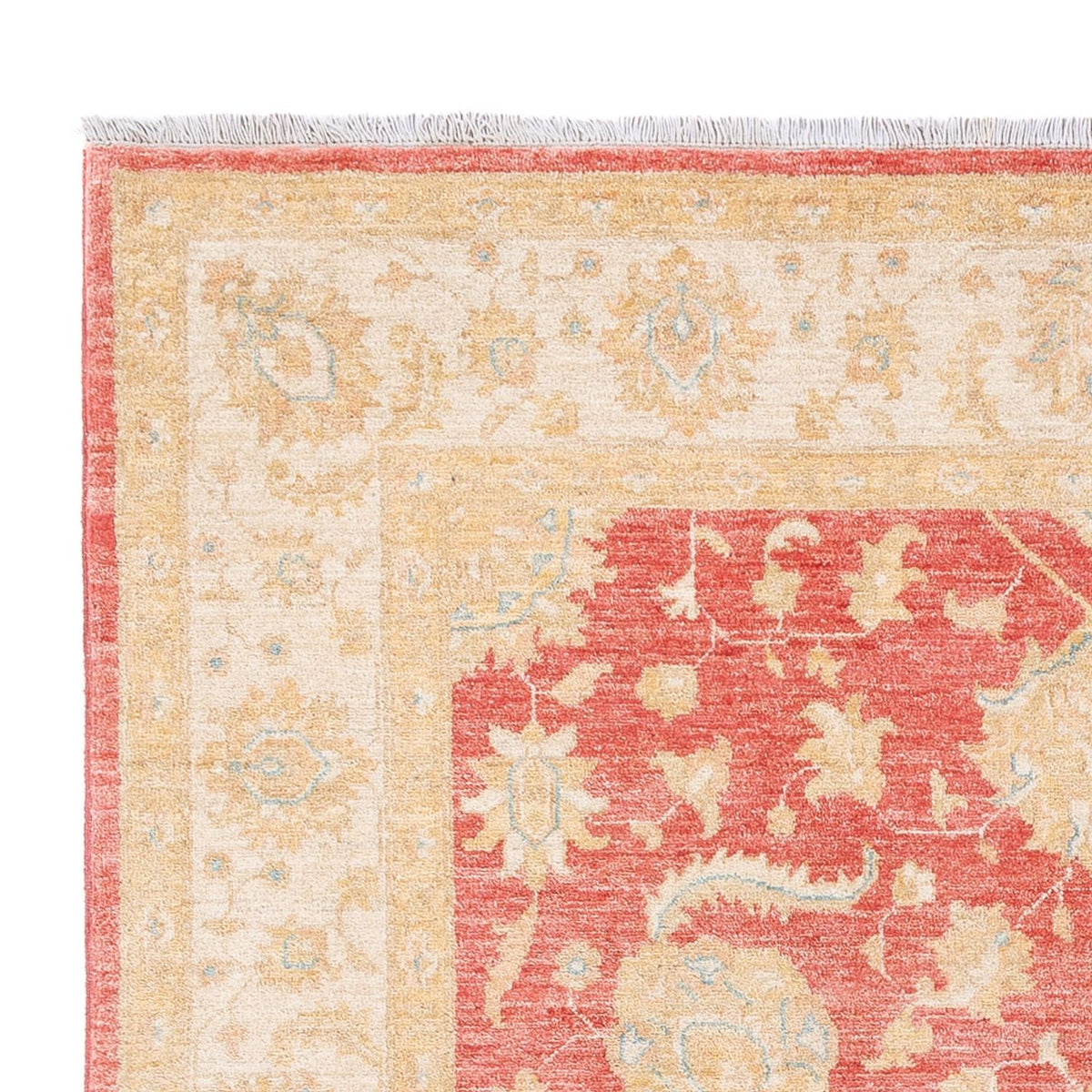 Ziegler Teppich - 241 x 173 cm - rot